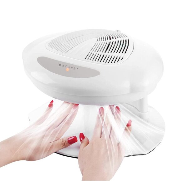 Nail Dryer, 400W Air Nail Fan Dryer with Automatic Sensor Nail Polish Dryer for